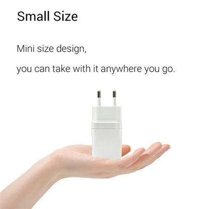 KZDOO PD 20W Wall Charger USB-C+USB-A Dual-Port Power Adapter Charger