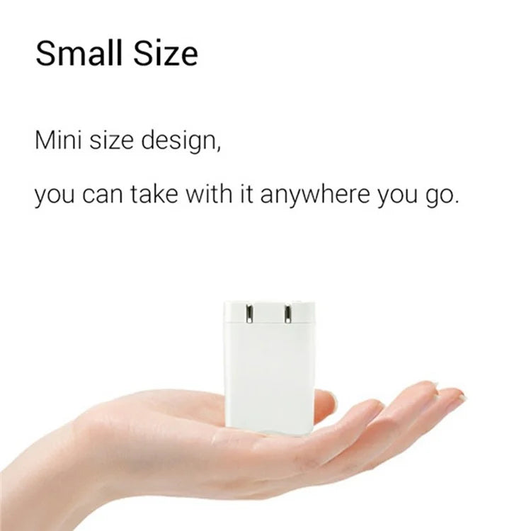 KZDOO PD 20W Wall Charger USB-C+USB-A Dual-Port Power Adapter Charger