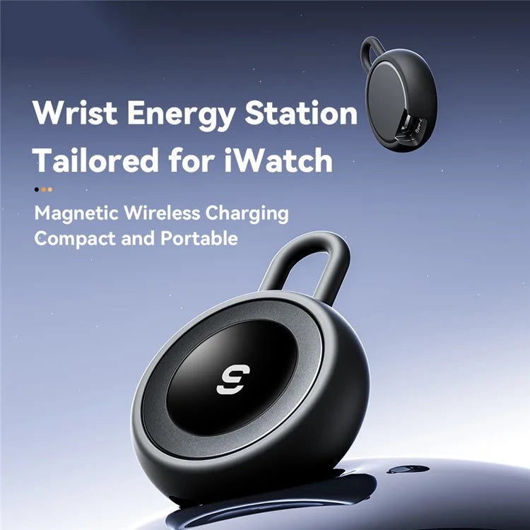 ESSAGER For Apple Watch Magnetic Wireless Charger Type-C Female Port Charging Dock
