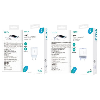 TOTU HC-1 20W Fast Charging Power Adapter Type-C Portable Wall Charger
