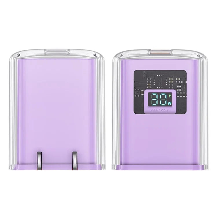 ACEFAST A5 Crystal Series PD 30W GaN Wall Charger Type-C Phone Fast Charge Adapter