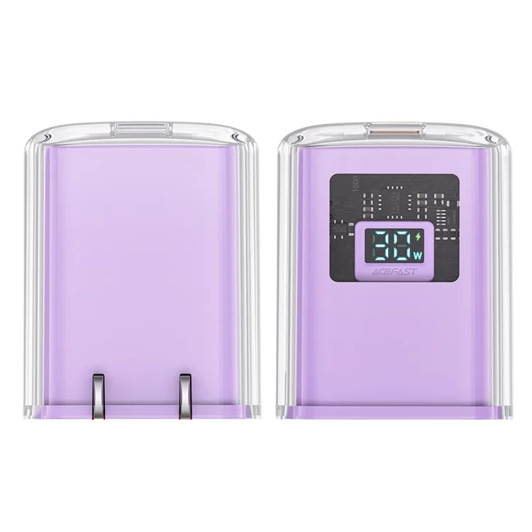 ACEFAST A5 Crystal Series PD 30W GaN Wall Charger Type-C Phone Fast Charge Adapter