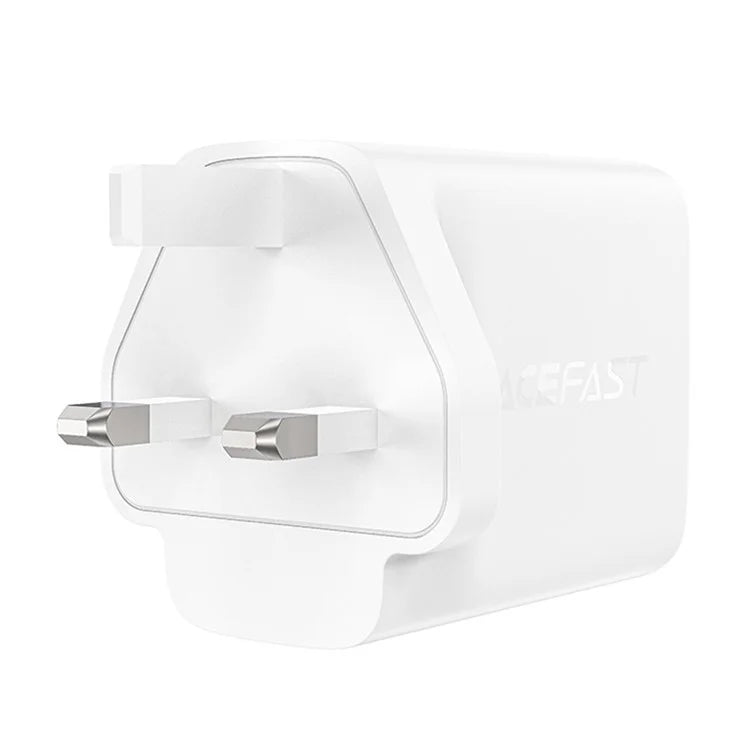 ACEFAST A44 PD 65W Wall Charger 2 Type-C + 1 USB-A GaN Phone Charging Adapter, UK Plug
