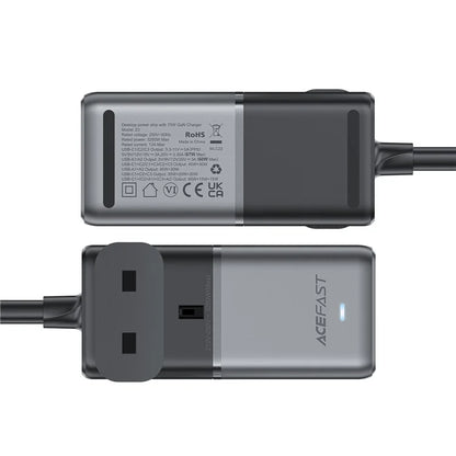 ACEFAST Z3 GaN Tech PD 75W 2 USB + 3 Type-C Ports Wall Charger Power Socket Charging Dock Station (UK Plug)