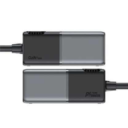 ACEFAST Z3 GaN Tech PD 75W 2 USB + 3 Type-C Ports Wall Charger Power Socket Charging Dock Station (UK Plug)