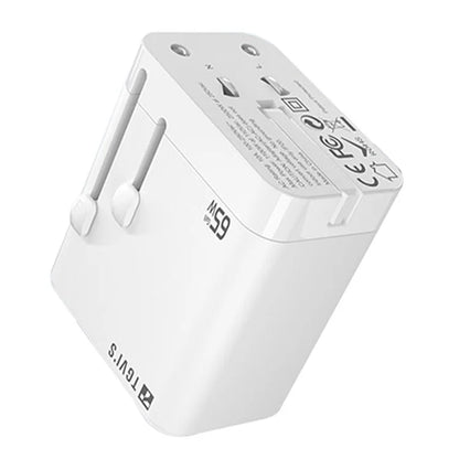 TGVIS Universal Series PD 65W Global Charger GaN Wall Charger Adapter