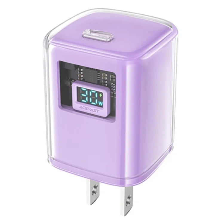 ACEFAST A55 GaN Power Adapter PD 30W USB-C Wall Charger Block