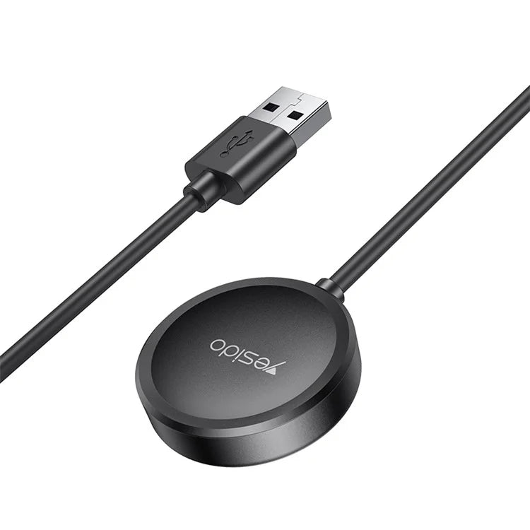 YESIDO CA161 For Samsung Galaxy Watch 5 40mm Universal Smart Watch Wireless Charger with 1m USB Cable