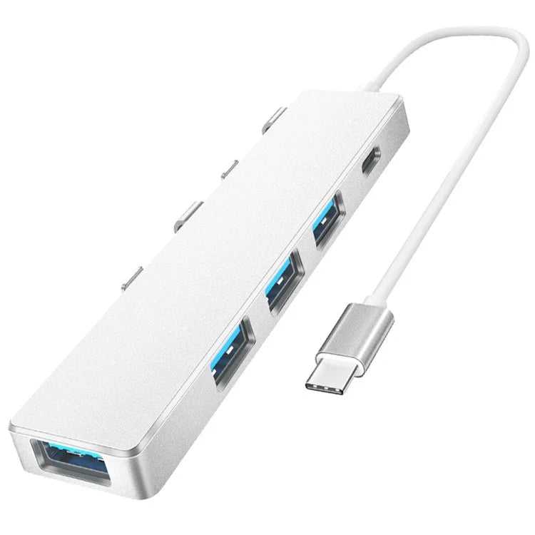ADS-301C Type-C Hub USB Ports Expander to USB-C+USB 3.0+3xUSB 2.0