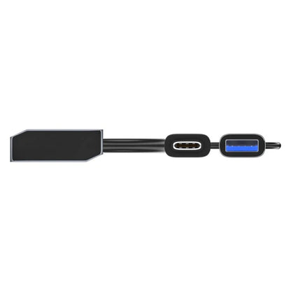 ADS-305D USB / Type-C to 4 USB3.0 Ports Docking Station USB Hub Aluminum Alloy Computer Laptop Adapter