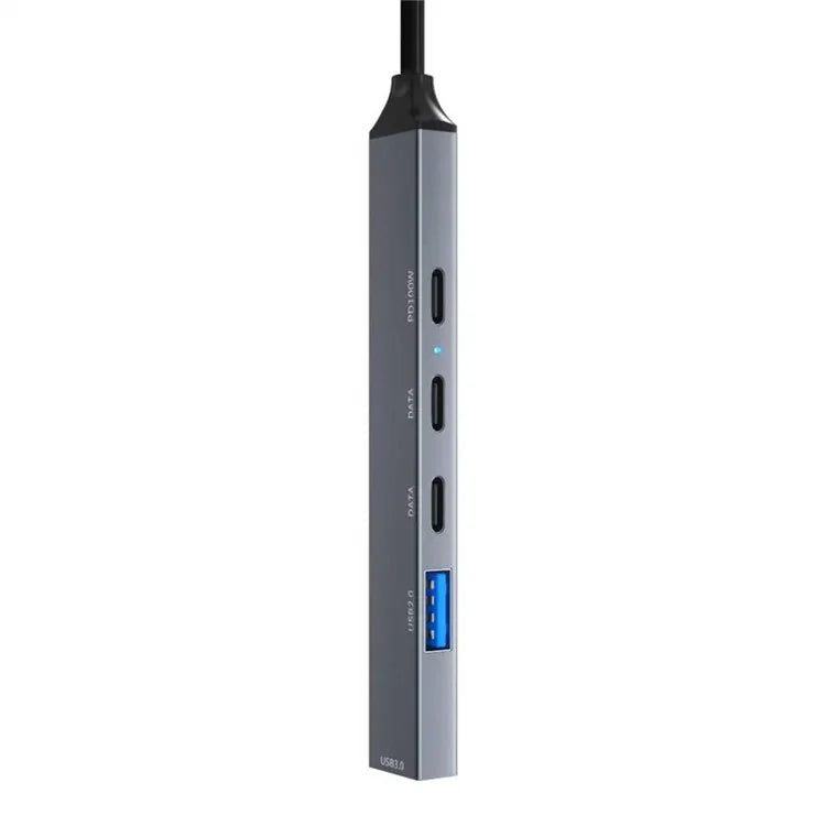 ADS-809 5-Port Type-C Expansion Hub USB 3.0 / 2.0 Converter Support PD 100W Fast Charging