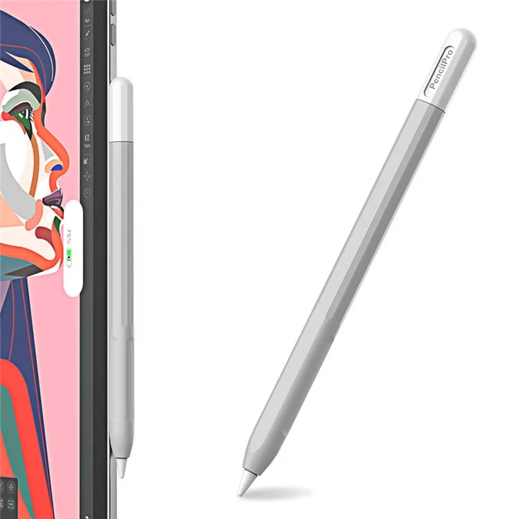 For Apple Pencil Pro Silicone Sleeve Color Splicing Stylus Pen Protective Skin Cover