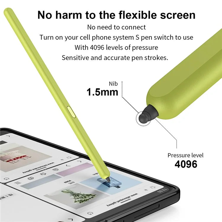 Stylus Replacement for Samsung Galaxy Z Fold5 5G / Fold6 5G Electromagnetic Pen (Without Bluetooth)