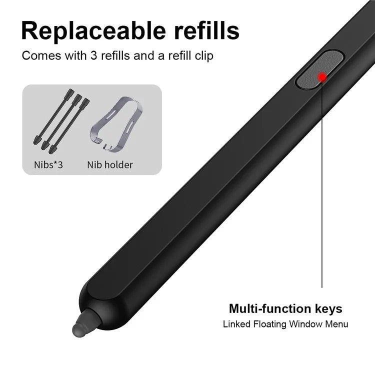 Stylus Replacement for Samsung Galaxy Z Fold5 5G / Fold6 5G Electromagnetic Pen (Without Bluetooth)