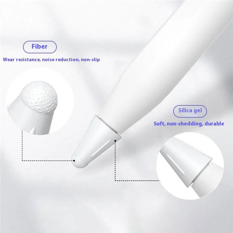 4Pcs For Huawei M-Pencil 3rd Generation / 2nd Generation / 1st Generation / Apple Pencil (2nd Generation) / (1st Generation) Pen Tips Cover