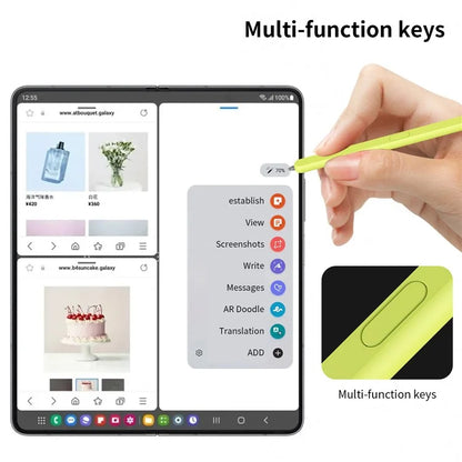 For Samsung Galaxy Z Fold6 5G / Z Fold5 5G / Z Fold4 5G / Z Fold3 5G Electromagnetic Pen Stylus with Pen Slot