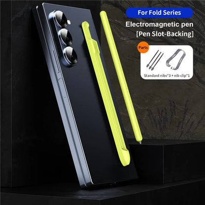 For Samsung Galaxy Z Fold6 5G / Z Fold5 5G / Z Fold4 5G / Z Fold3 5G Electromagnetic Pen Stylus with Pen Slot