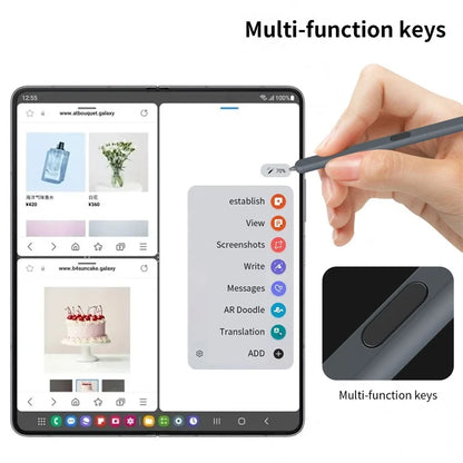 For Samsung Galaxy Z Fold6 5G / Z Fold5 5G / Z Fold4 5G / Z Fold3 5G Electromagnetic Pen Stylus with Pen Slot