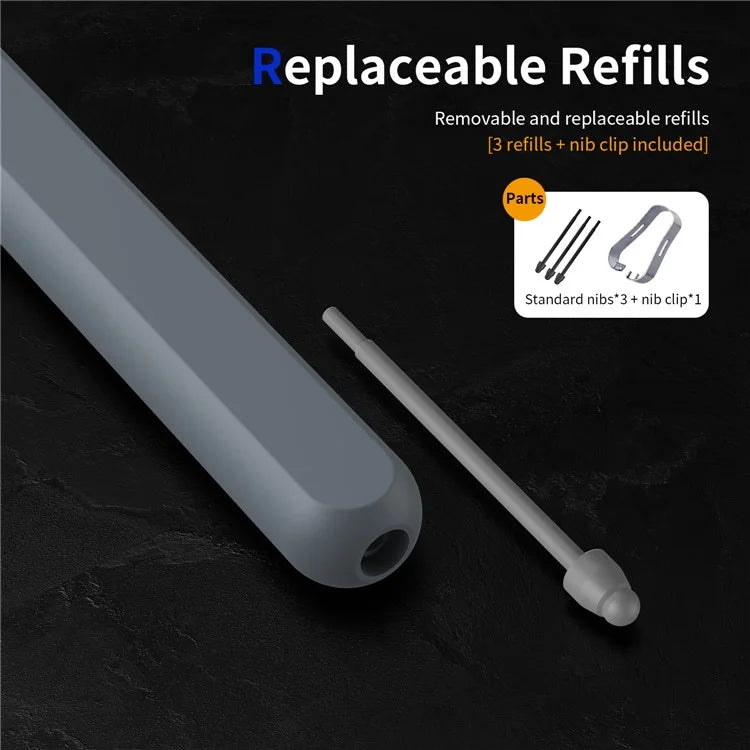 For Samsung Galaxy Z Fold6 5G / Z Fold5 5G / Z Fold4 5G / Z Fold3 5G Electromagnetic Pen Stylus with Pen Slot