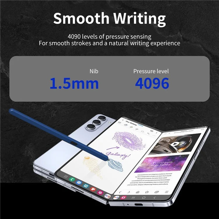 For Samsung Galaxy Z Fold6 5G / Z Fold5 5G / Z Fold4 5G / Z Fold3 5G Electromagnetic Pen Stylus with Pen Slot