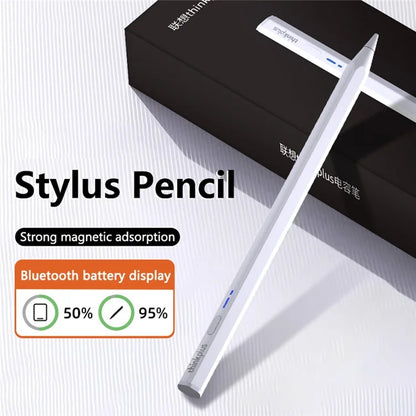 LENOVO Thinkplus BP18-BL Universal Stylus with Bluetooth Rechargeable Tablet Pen POM Tip Magnetic Pencil