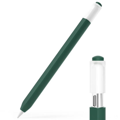 For Apple Pencil (USB-C) Stylish Silicone Sleeve Stylus Pen Protective Coverish Green