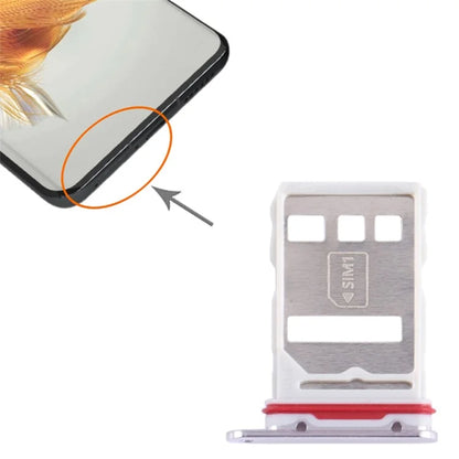 For Huawei Mate 50 Pro 4G SIM Card Tray Holder Replacement Part (without Logo)