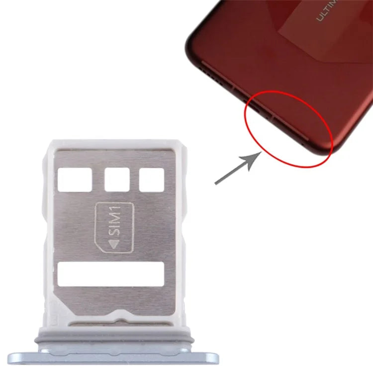 For Huawei Mate 60 Pro+ SIM Card Tray Holder Replacement Part (without Logo)