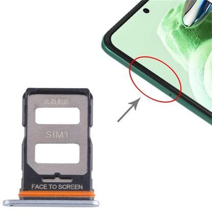 For Xiaomi Poco F5 5G Dual SIM Card Tray Holder Replacement Part (without Logo)