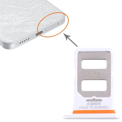 For Xiaomi Redmi Note 13 Pro 5G Dual SIM Card Tray Holder Replacement Part (without Logo)