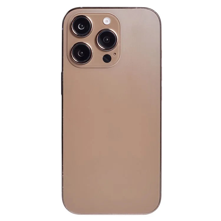 For iPhone 16 Pro Max Fake Phone Model Black Screen Not Real Smartphone Display (Without Logo)