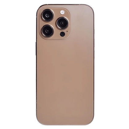 For iPhone 16 Pro Max Fake Phone Model Black Screen Not Real Smartphone Display (Without Logo)
