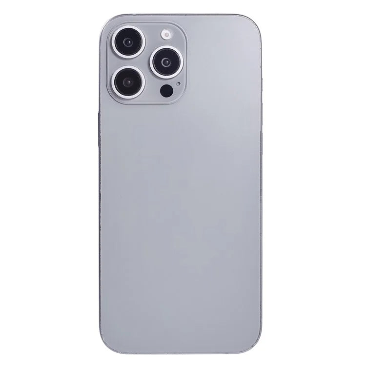 For iPhone 16 Pro Max Fake Phone Model Black Screen Not Real Smartphone Display (Without Logo)
