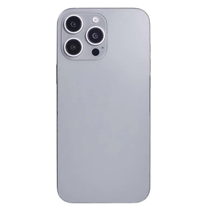 For iPhone 16 Pro Max Fake Phone Model Black Screen Not Real Smartphone Display (Without Logo)