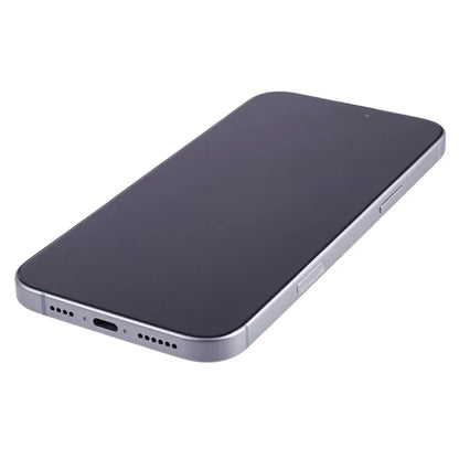 For iPhone 16 Pro Max Fake Phone Model Black Screen Not Real Smartphone Display (Without Logo)