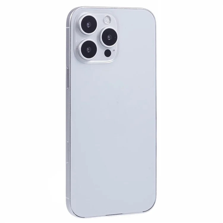 For iPhone 16 Pro Max Fake Phone Model Black Screen Not Real Smartphone Display (Without Logo)