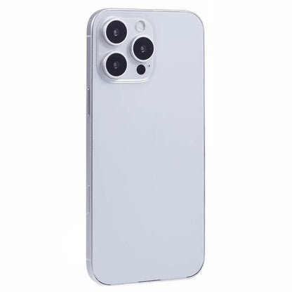For iPhone 16 Pro Max Fake Phone Model Black Screen Not Real Smartphone Display (Without Logo)