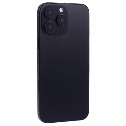 For iPhone 16 Pro Max Fake Phone Model Black Screen Not Real Smartphone Display (Without Logo)