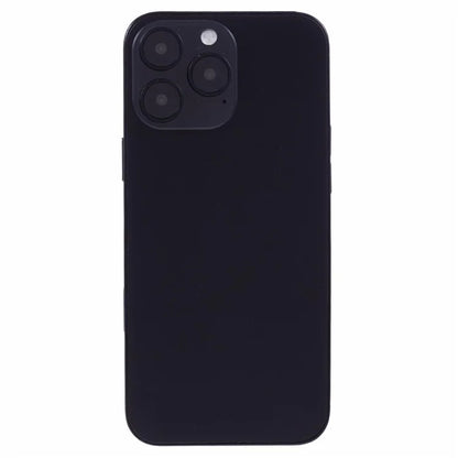 For iPhone 16 Pro Max Fake Phone Model Black Screen Not Real Smartphone Display (Without Logo)