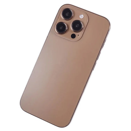 For iPhone 16 Pro Fake Phone Model Black Screen Not Real Smartphone Display (Without Logo)