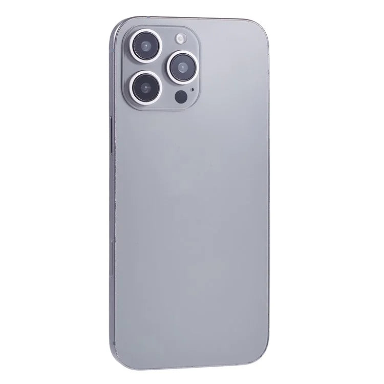 For iPhone 16 Pro Fake Phone Model Black Screen Not Real Smartphone Display (Without Logo)