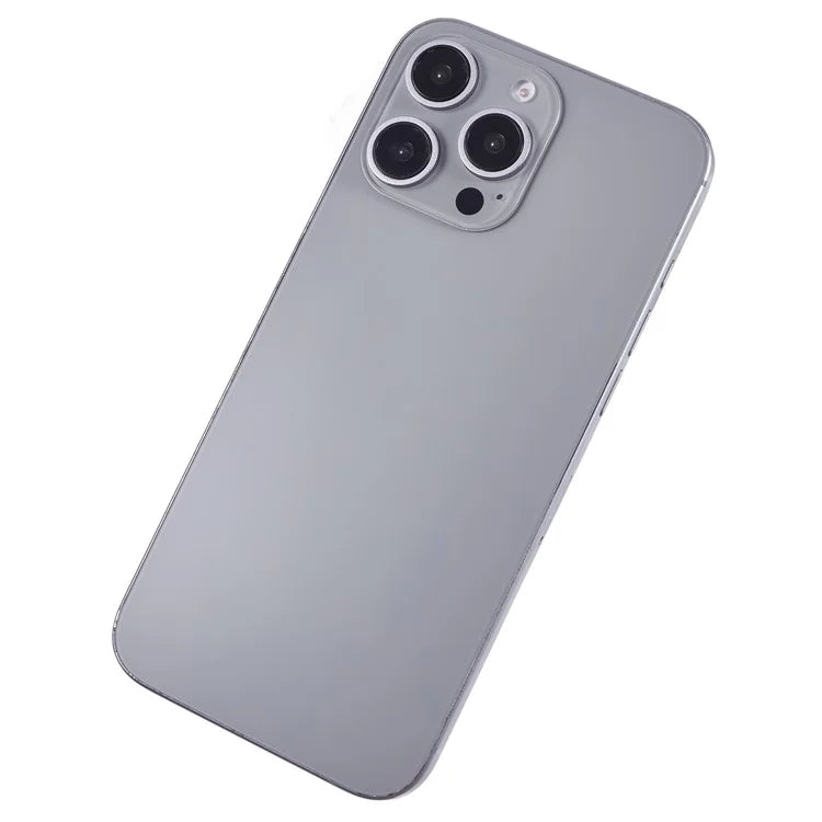 For iPhone 16 Pro Fake Phone Model Black Screen Not Real Smartphone Display (Without Logo)