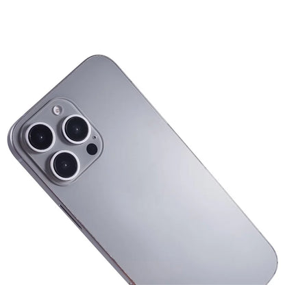 For iPhone 16 Pro Fake Phone Model Black Screen Not Real Smartphone Display (Without Logo)