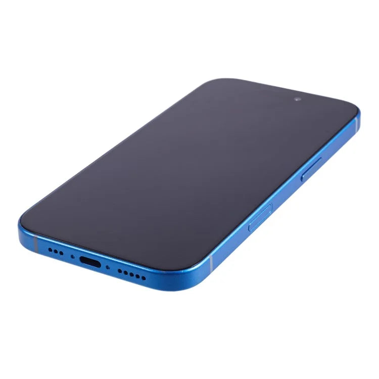 For iPhone 16 Plus Fake Phone Model Black Screen Not Real Smartphone Display (Without Logo)