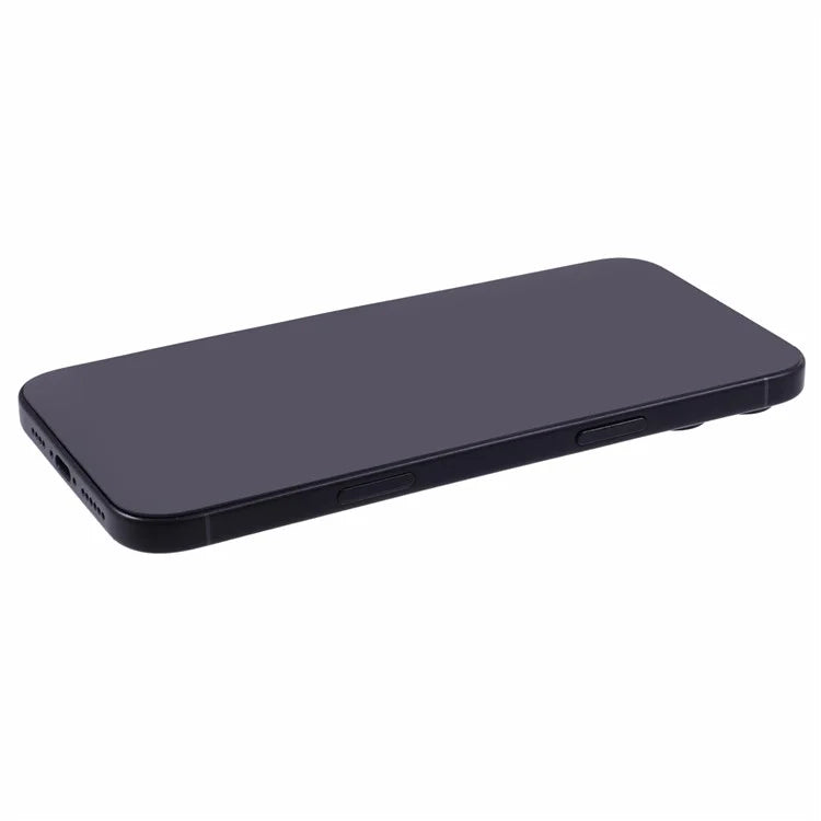 For iPhone 16 Plus Fake Phone Model Black Screen Not Real Smartphone Display (Without Logo)