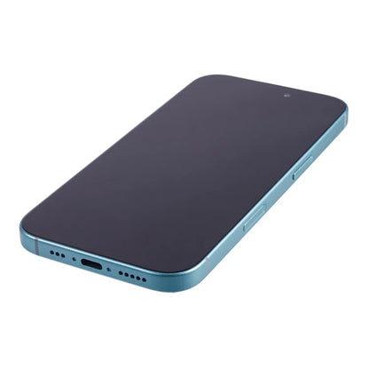 For iPhone 16 Fake Phone Model Black Screen Not Real Smartphone Display (Without Logo)