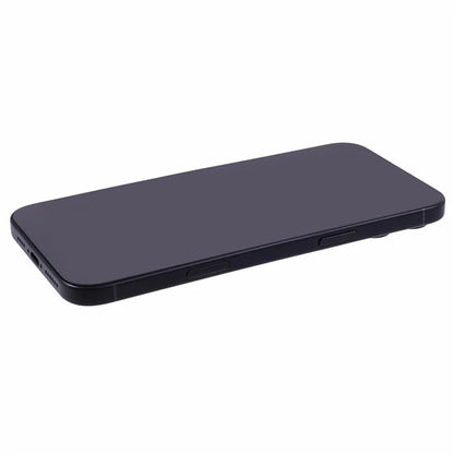 For iPhone 16 Fake Phone Model Black Screen Not Real Smartphone Display (Without Logo)