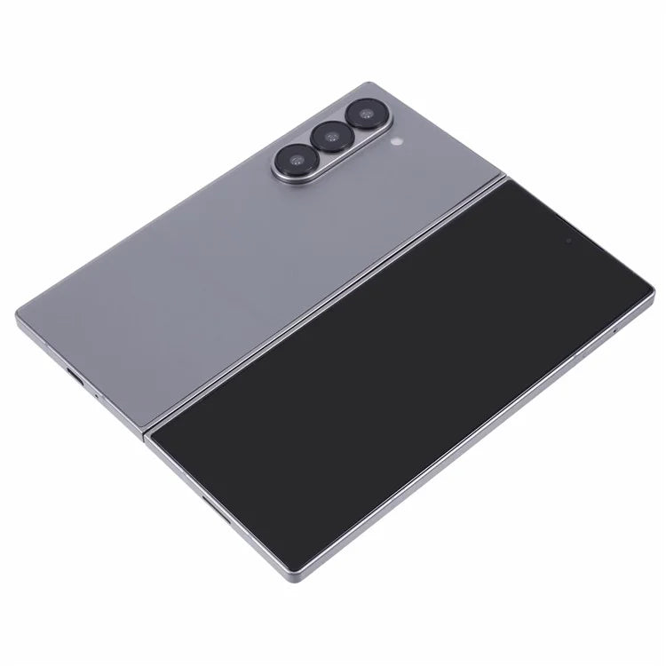 For Samsung Galaxy Z Fold6 5G Fake Phone Model Black Screen Not Real Smartphone Display (Without Logo)