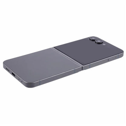 For Samsung Galaxy Z Flip6 5G Black Screen Fake Phone Model Not Real Smartphone Display (Without Logo)