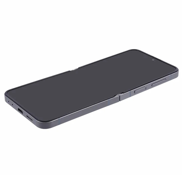 For Samsung Galaxy Z Flip6 5G Black Screen Fake Phone Model Not Real Smartphone Display (Without Logo)